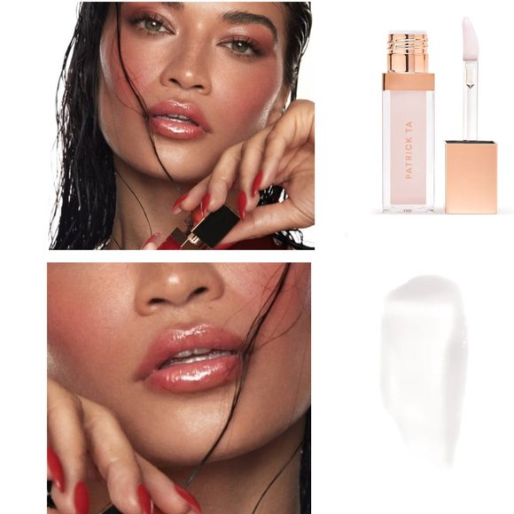 NIB ✅ Patrick Ta LOOKS NATURAL Major Volume Plumping Lip Gloss - Picture 2 of 7